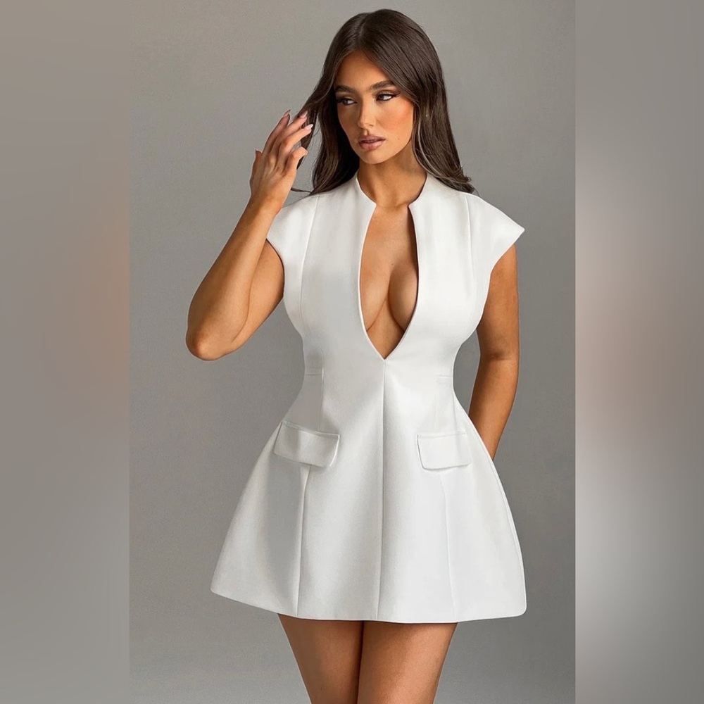 BABYBOO MINI WHITE DRESS